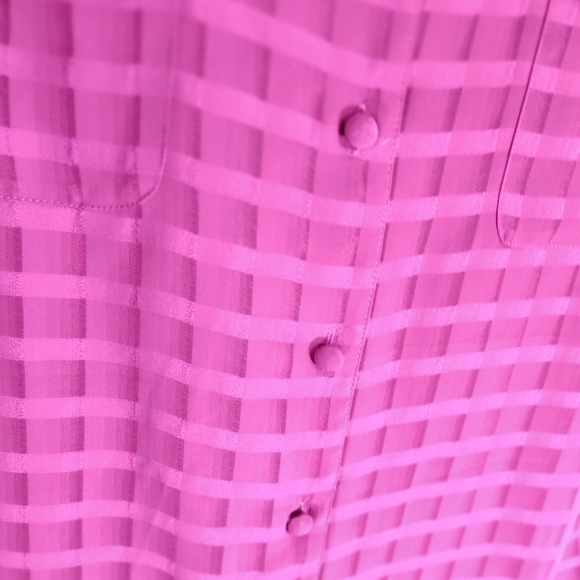 Liz Baker Blouse coordinated Cabernet tank  Set NWOT - Picture 5 of 5